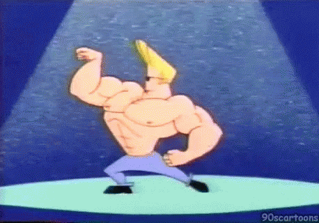 Johnny Bravo GIF - Johnny Bravo Muscle Fat GIFs