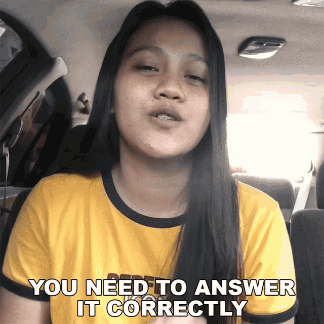 You Need To Answer It Correctly Grace Corales GIF