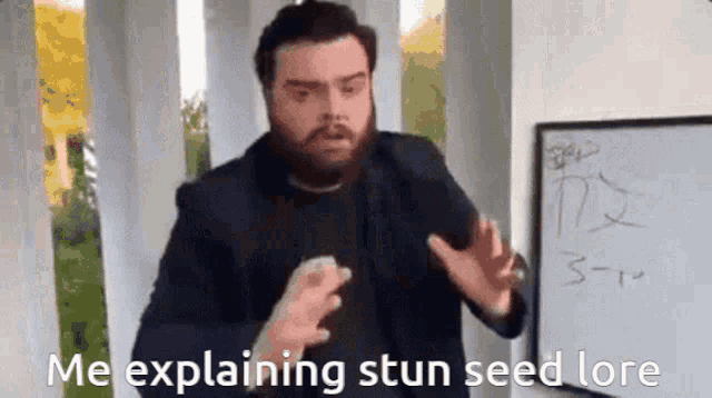 Explaining Meme Explaining GIF - Explaining Meme Explaining Stun Seed GIFs