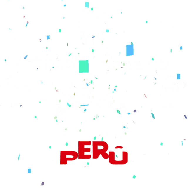a poster that says feliz bicentenario peru with a llama a chicken and a guinea pig
