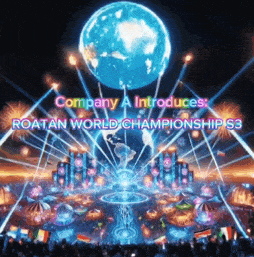 an advertisement for the roatan world championships s3