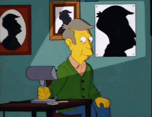 The Simpsons Silhouette GIF - The Simpsons Silhouette Skinner GIFs