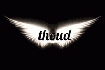 the word houd is written on a black background