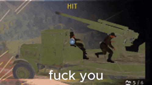 a screenshot of a video game that says " fuck you " on the bottom