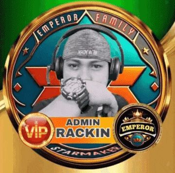 a picture of a man wearing headphones and a watch with the name admin rackin