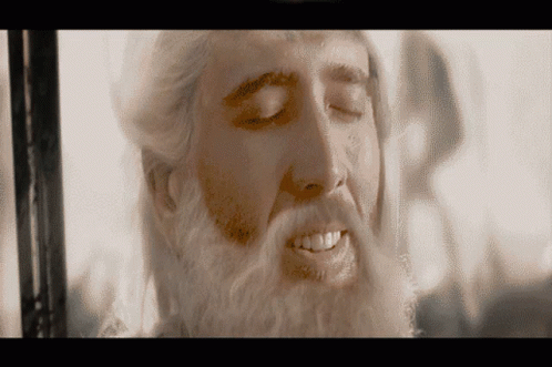 Nicholas Cage As Gandalf GIF - Nicholas Cage As Gandalf GIFs