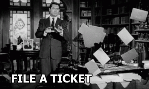 File A Ticket GIF - File A Ticket GIFs