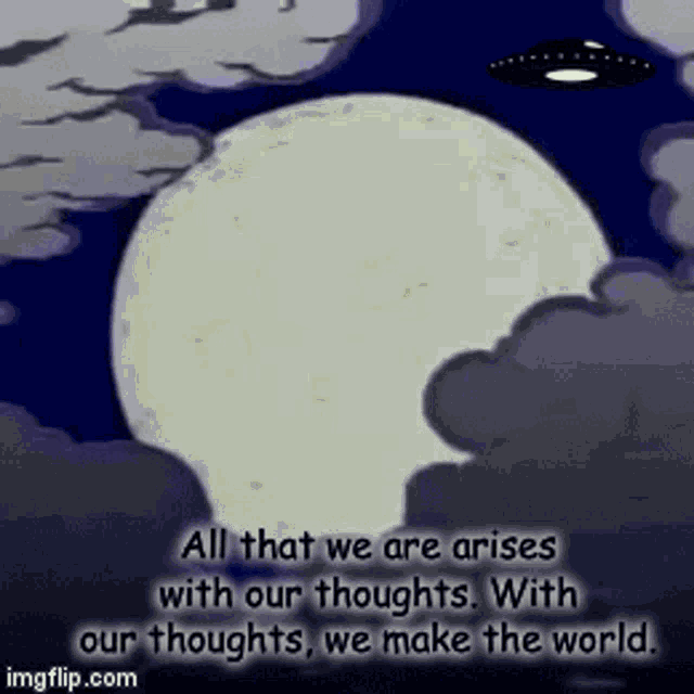 Thoughts With Our Thoughts GIF - Thoughts With Our Thoughts World GIFs