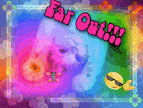 Stoned Cat GIF - Stoned Cat Rainbow GIFs