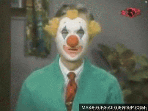 Tater Unsolicited GIF - Tater Unsolicited Clown GIFs