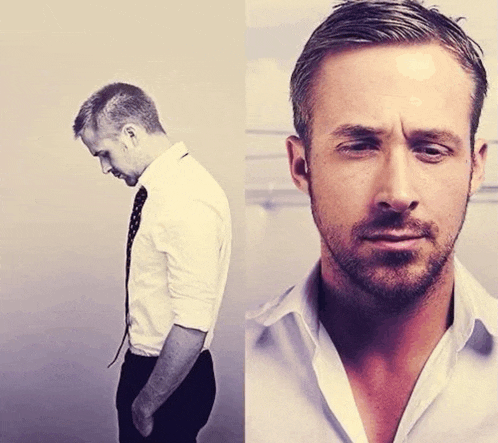 a man with a beard is wearing a tie and a white shirt