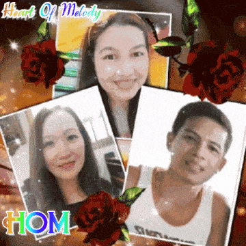a collage of three pictures with the words heart of melody written on the top