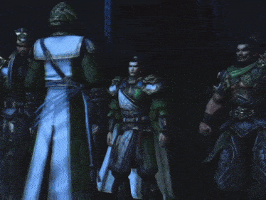 a video game character says oh my name is xu shu i m just passing by
