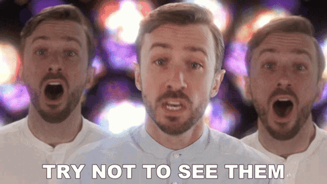 Try Not To See Them Peter Hollens GIF - Try Not To See Them Peter Hollens God Help The Outcasts GIFs