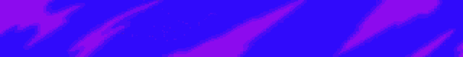 a purple and blue background with a skull in the middle of it