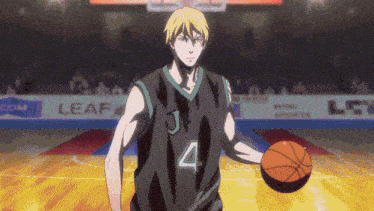 a basketball player wearing a jersey with the number 4 on it