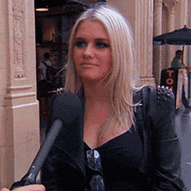 Blonde-haired-girl Canadian-interview GIF - Blonde-haired-girl Canadian-interview British-columbia-canada GIFs