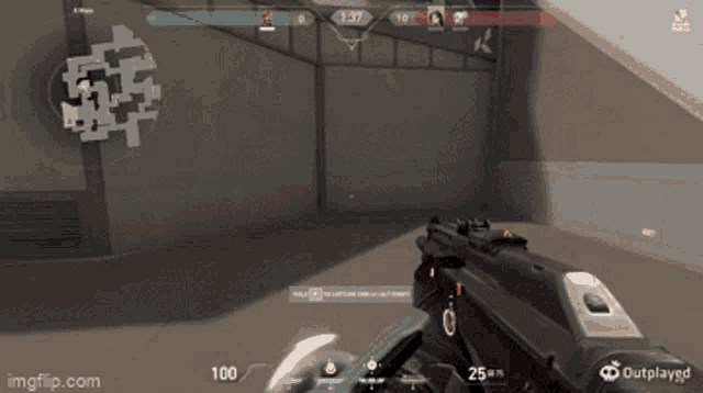 a video game is being played on a computer screen