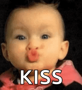 Baby Kiss Kiss GIF - Baby Kiss Kiss Pout Lips GIFs