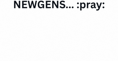 a blurred image of a person with the words newgens pray below them