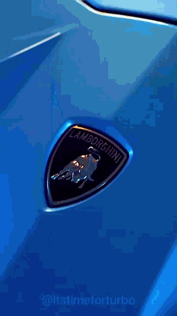a blue background with a watermark that says itstimeforturbo