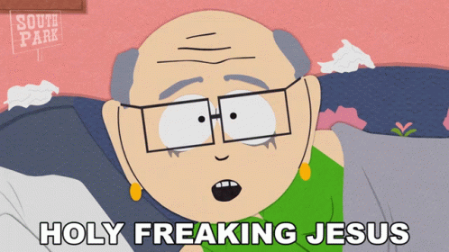 Holy Freaking Jesus Herbert Garrison GIF - Holy Freaking Jesus Herbert Garrison South Park GIFs