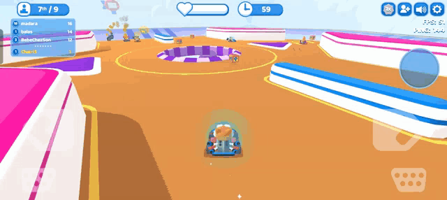 a screenshot of a game with the number 59 on the bottom