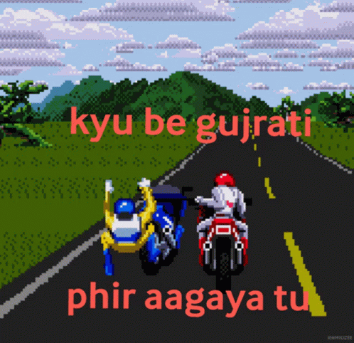 Roadrash Kyu Be Gujrati GIF - Roadrash Kyu Be Gujrati Phir Aagaya Tu GIFs