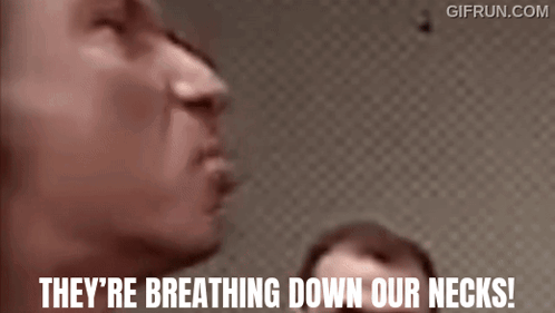 Breathing Down Our Necks Vince Mcmahon GIF - Breathing Down Our Necks Vince Mcmahon GIFs