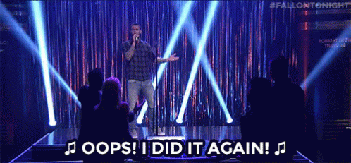 Oops I Did It Again GIF - Adam Levine Oops The Voice GIFs