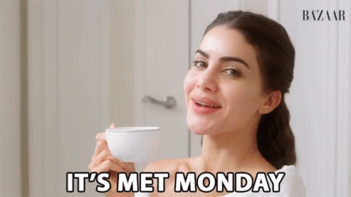 Its Met Monday Party Time GIF