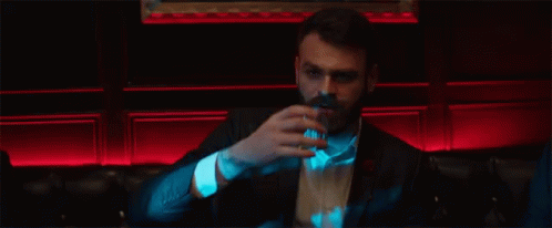 Taking A Drink Setting Drink Down GIF - Taking A Drink Setting Drink Down Thirsty GIFs