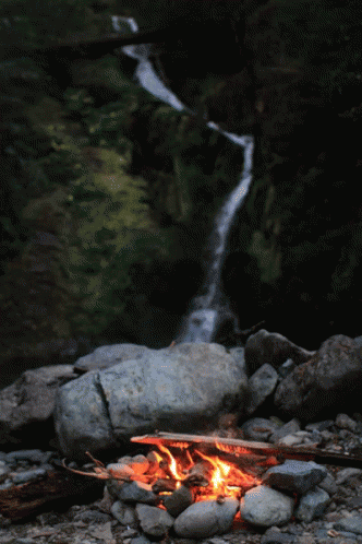 Water Fall GIF - Water Fall Fire GIFs