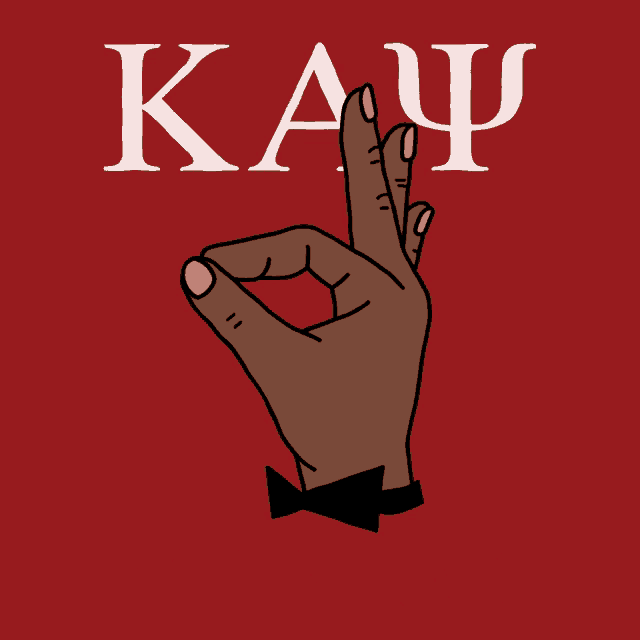 a sign that says kacp votes early with a hand making a ok sign
