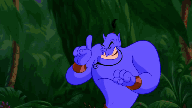 Genie Jaw Drop GIF - Genie Jaw Drop Aladdin Genie GIFs