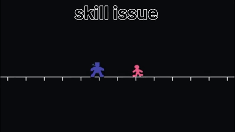 Skill Issue Yomi Hustle GIF - Skill Issue Yomi Hustle Your Only Move Is Hustle GIFs