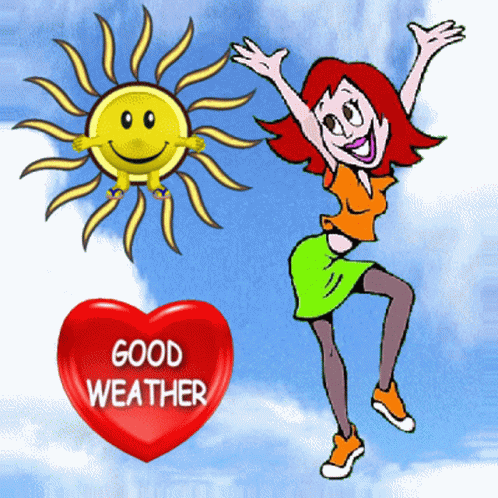 Good Weather Sunny Day GIF - Good Weather Sunny Day Pleasant Weather GIFs