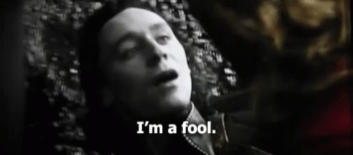 Tom Hiddleston Im A Fool GIF - Tom Hiddleston Im A Fool Loki GIFs