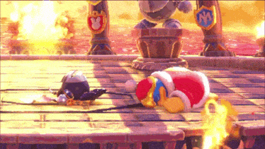 Kirby Fighters 2 King Dedede GIF - Kirby Fighters 2 Kirby King Dedede GIFs