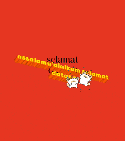 a red background with the words assalamualaikum