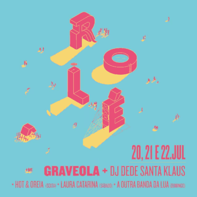 a poster for a festival that takes place on july 20