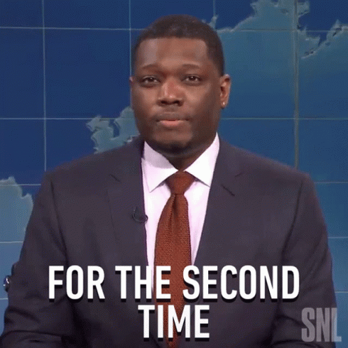 For The Second Time Saturday Night Live GIF - For The Second Time Saturday Night Live Weekend Update GIFs