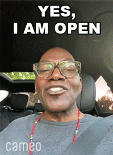 Yes I Am Open Randall Darius Jackson GIF - Yes I Am Open Randall Darius Jackson Randy Jackson GIFs