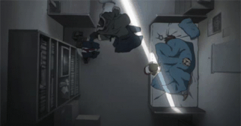 Anime Sleepy Wake Up GIF - Anime Sleepy Wake Up Crawl Out Of Bed GIFs