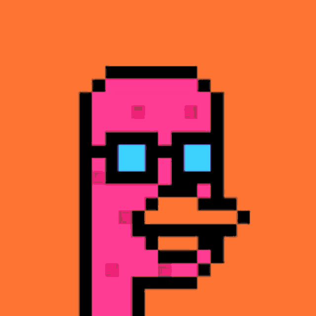 a pixel art of a man wearing a white hat smoking a cigarette