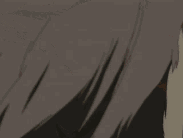 a close up of a drawing of a person 's face and a dog