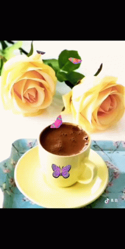 Rose Hot Drink GIF - Rose Hot Drink Hot Chocolate GIFs