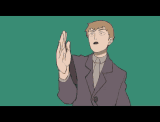 a cartoon of a man shaking hands with another man in a suit