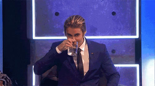 Justin Bieber Drink GIF - Justin Bieber Drink Drinking GIFs