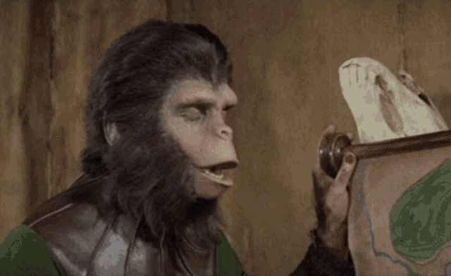 Unbelievably Disappointed Planet Of The Apes GIF - Unbelievably Disappointed Planet Of The Apes Roll Eyes GIFs